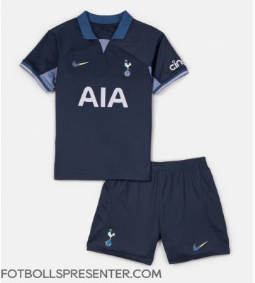 Tottenham Hotspur Bortatröja Barn 2023-24 Kortärmad (+ korta byxor)